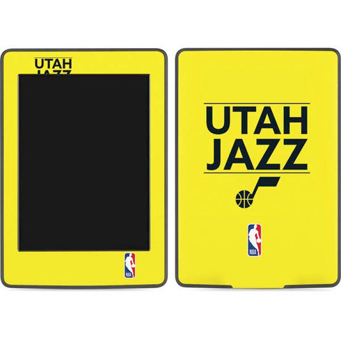 NBA Utah Jazz Standard - Yellow Amazon Kindle Skin